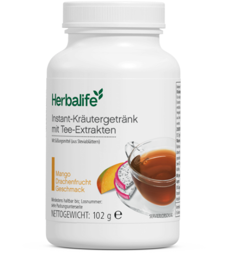 HERBALIFE -  koffeinhaltiges Instant-Kräutergetränk mit Tee-Extrakten